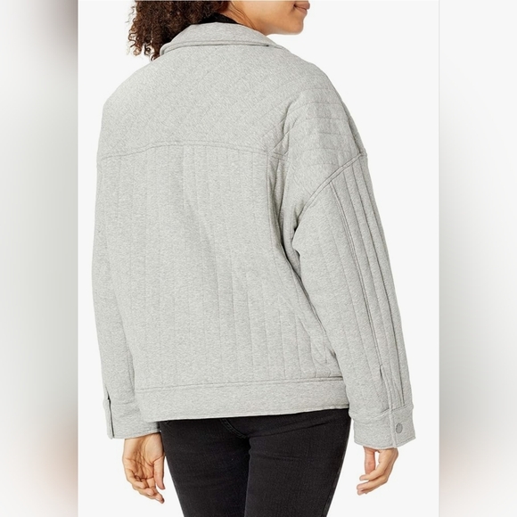 [BLANKNYC] Women's Knit Quilted Moto Jacket - Picture 3 of 4